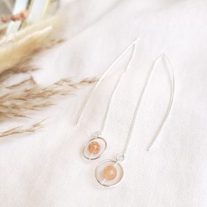 bijoux-pierres-boucle-oreille-cadeaux-femme-pierre-de-soleil-orange-argent-lithoterapie-lithosophie-1