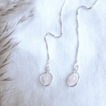bijoux-pierres-boucle-oreille-cadeaux-femme-calcédoine rose-argent-lithoterapie-lithosophie-1